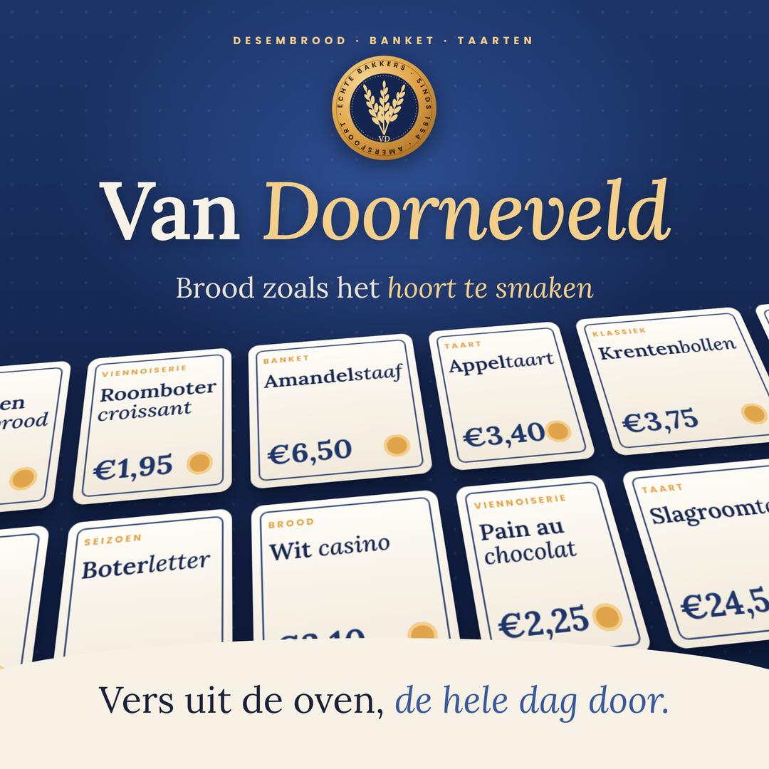 Van Doorneveld social post